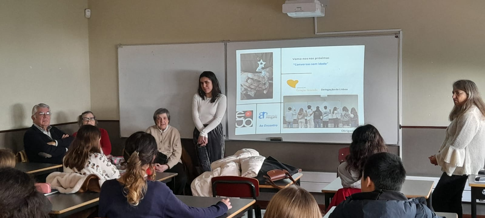 Programa Intergeracional “Ao Encontro – Parceria com a Associação Resgate”