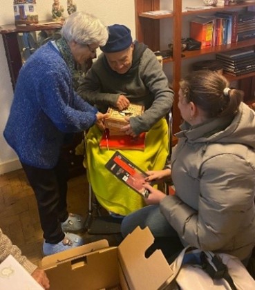 “distribuição de cabazes”