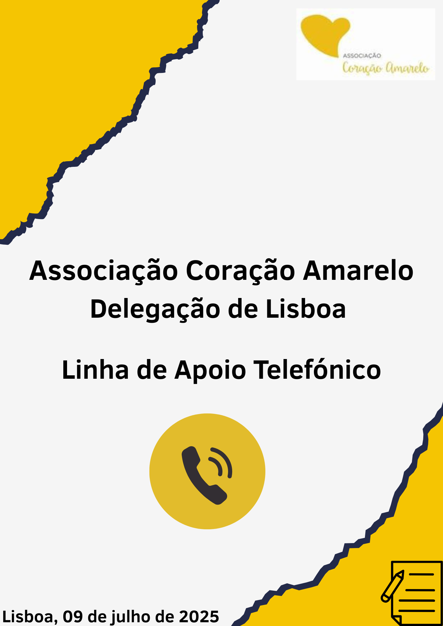 Formação Delegação da Amadora “Linha de Apoio Telefónico”