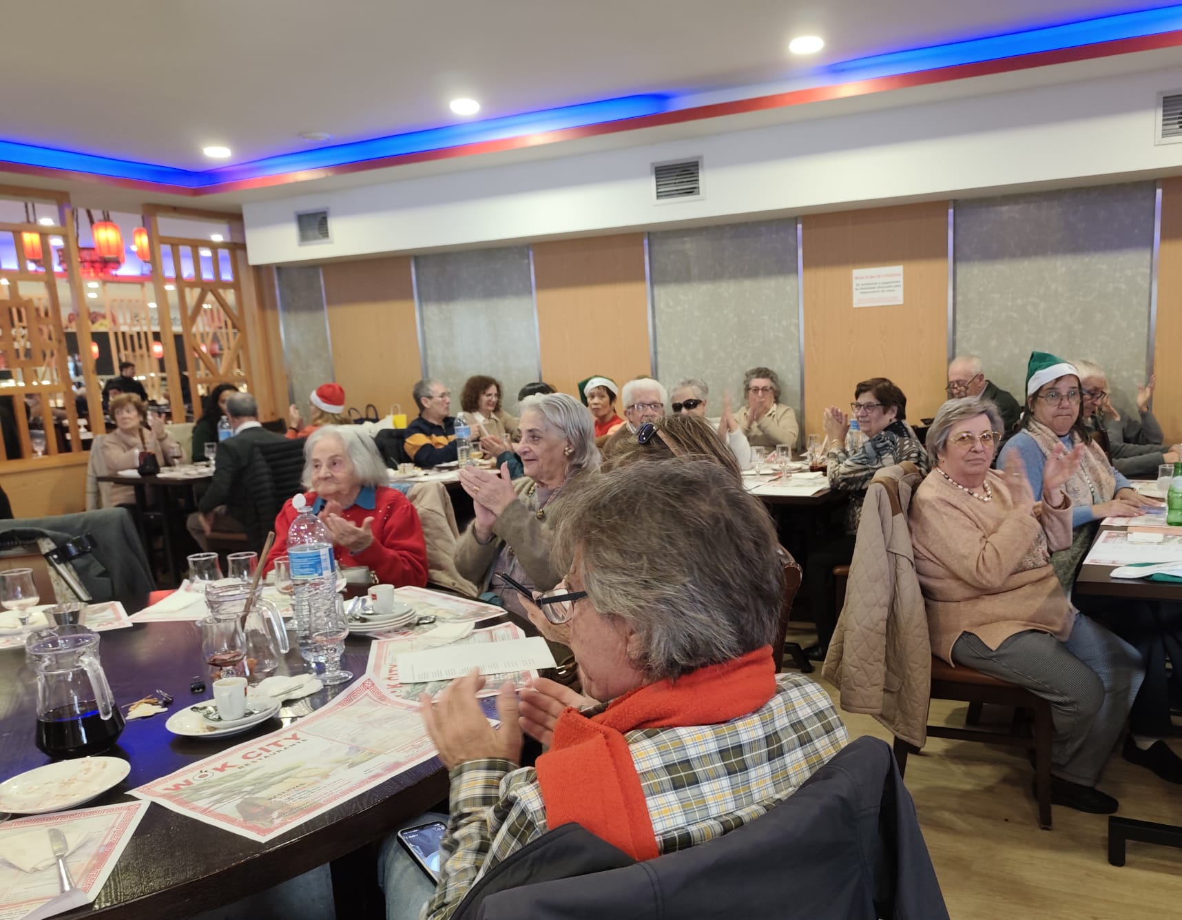 RESTAURANTE WOK CITY CACÉM ALMOÇO DE NATAL